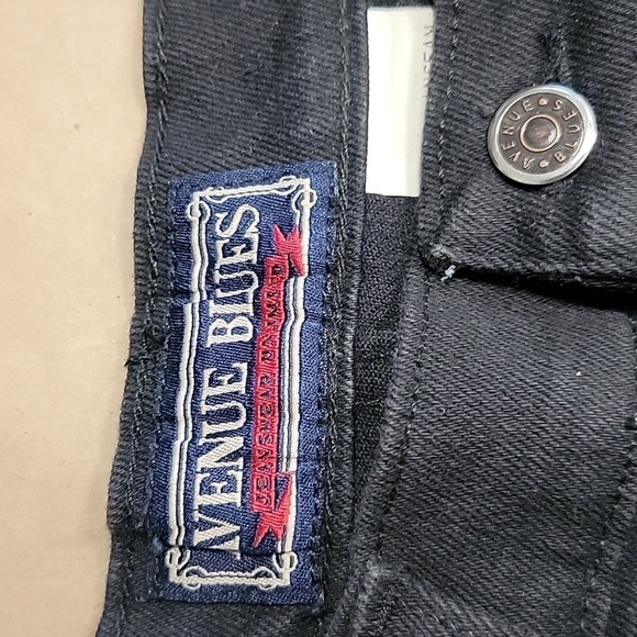 Avenue Blues. Black Jeans, Size 18 Average.  Stretch.  NEW with Tag - Picture 8 of 14